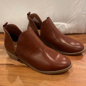 Brown Booties NWT